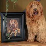 Voorbeeld veteraan hond kostuum