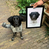 Realistisch Portret - Naam beneden | Artimal - Huisdier in Uniform