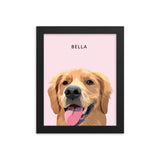 Realistisch portret met naam | Artimal - Huisdier in Uniform